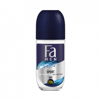 Fa MEN Sport, 72h Deo Roll-on, Anti-Transpirant/Anti-Perspirant, 50 ml